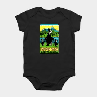 Jasper National Park Alberta Canada Vintage Baby Bodysuit